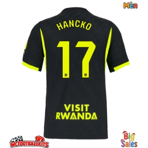 Atletico Madrid David Hancko #17 Replica Away Stadium Shirt 2026-27 Short Sleeve